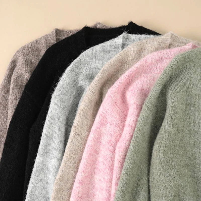 Soft Cashmere Blend V-Neck Cardigan