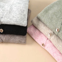 Soft Cashmere Blend V-Neck Cardigan